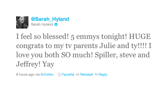 Illustration for article titled Celebrities Tweet About The Emmys